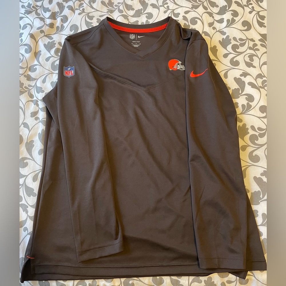 NIKE CLEVELAND BROWNS SIDELINE SHIRT